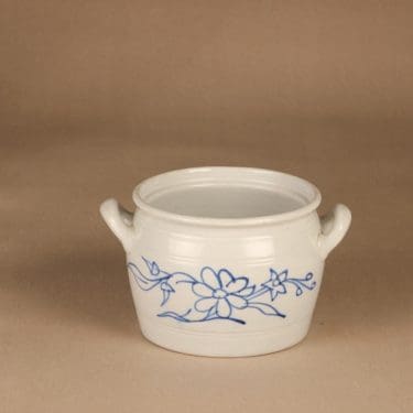 Arabia B 1 pot, 1 l, flower decoration, cobalt painting