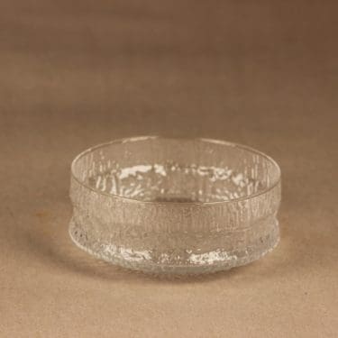 Iittala Paadar annoskulho, kirkas, suunnittelija Tapio Wirkkala,