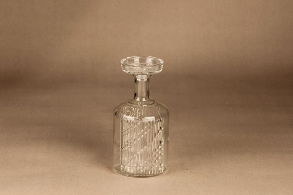 Riihimäen lasi Flindari karahvi, 50 cl, suunnittelija Nanny Still, 50 cl