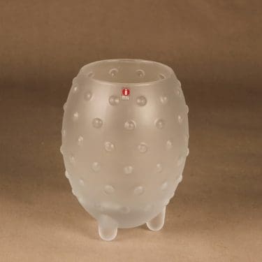 Iittala Major vase matt clear designer Tiina Nordström