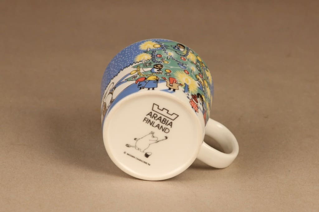 Arabia Moomin mug Christmas mug 2004-2005 designer Tove Slotte-Elevant 4