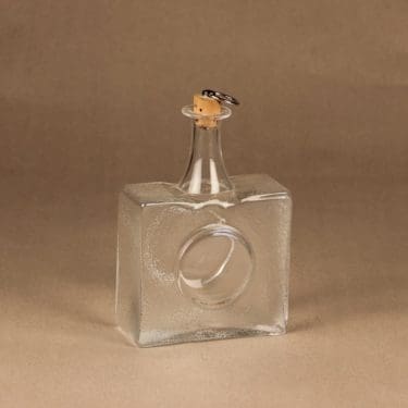Nuutajärvi Mini carafe clear designer Tapio Wirkkala