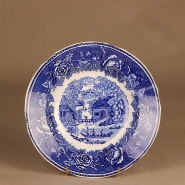 Arabia Maisema soup plate, blue