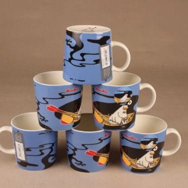 Arabia Moomin Special mug Our Coast 6 pcs designer Tove Slotte-Elevant