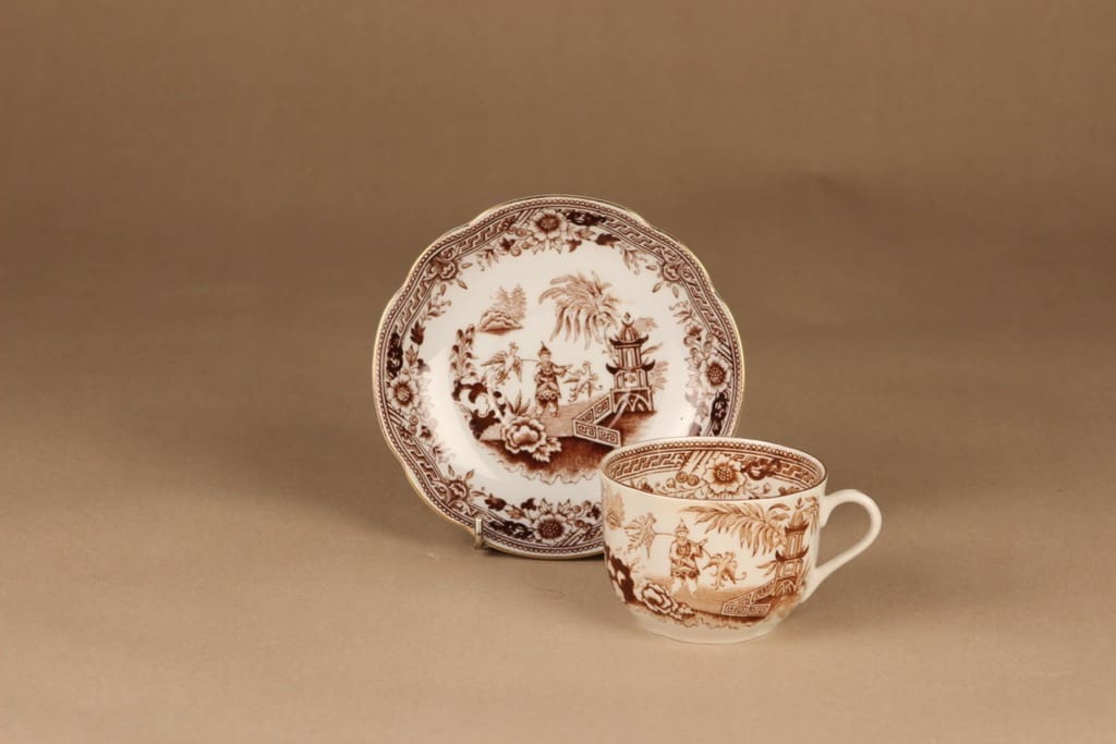 Arabia Singapore tea cup and plates(2)2
