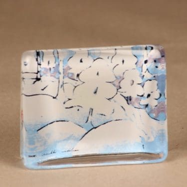 Iittala glass card Sleeping Forest designer Heljä Liukko-Sundström