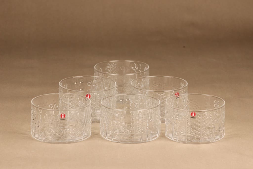 Iittala Flora jälkiruokakulho, 3 dl, suunnittelija Oiva Toikka, 3 dl, kukka