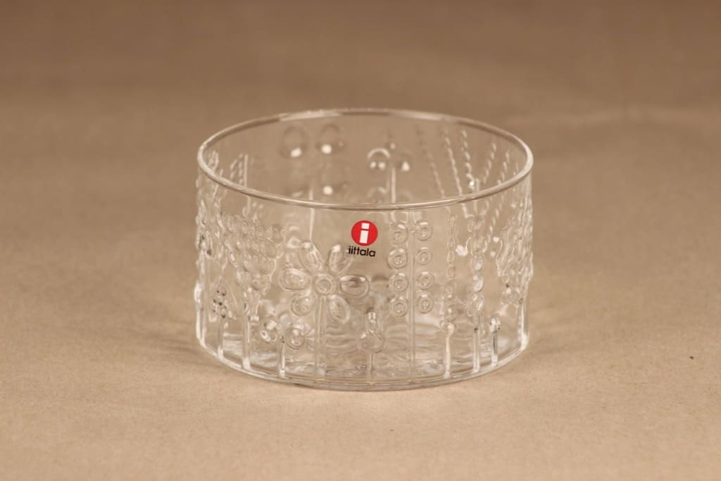Iittala Flora jälkiruokakulho, 3 dl, suunnittelija Oiva Toikka, 3 dl, kukka kuva 2