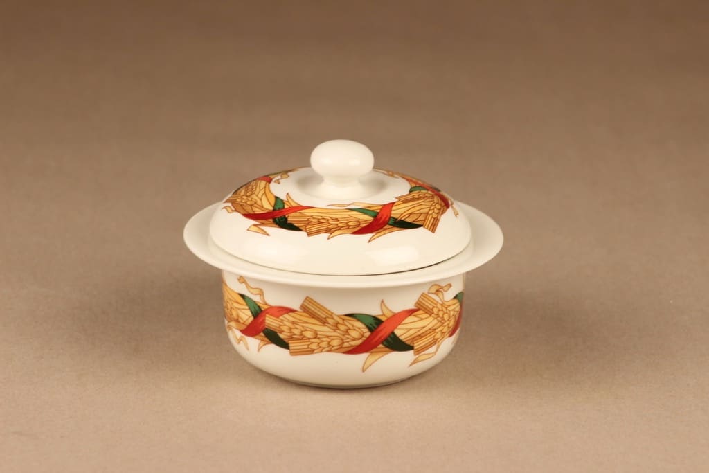 Arabia Santa Arctica sugar bowl with lid designer Inkeri Leivo