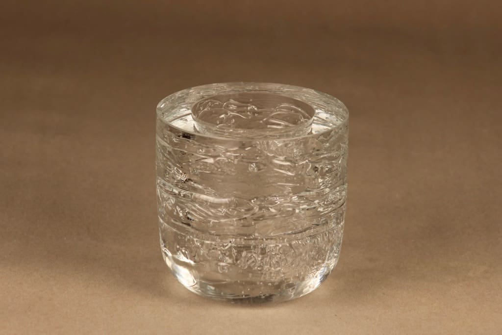 Iittala Arkipelago maljakko, signeerattu, suunnittelija Timo Sarpaneva, signeerattu