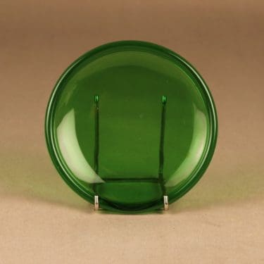 Iittala Luna lautanen, vihreä, suunnittelija Kaj Franck,