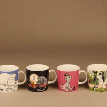 Arabia Teema Moomin mug 4 pcs set 14 designer Tove Jansson