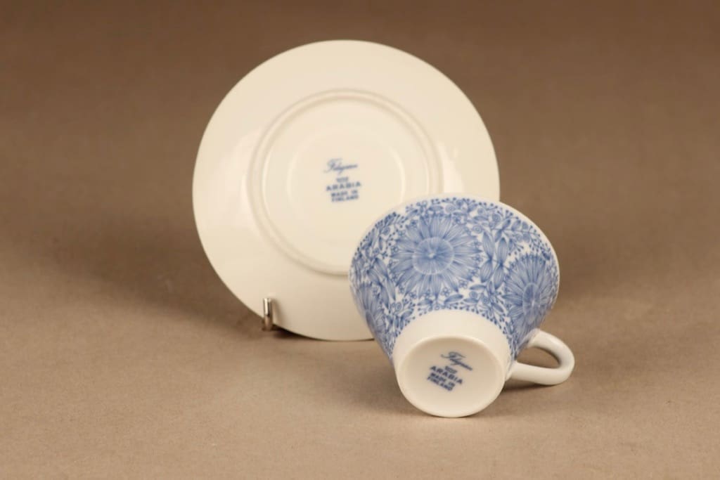 Arabia Filigran coffee cup and plates(2) designer Raija Uosikkinen 3