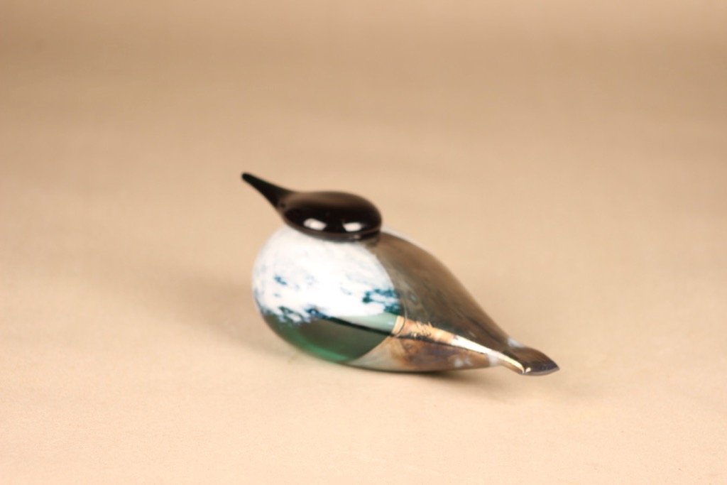 Nuutajärvi bird limited edition to KOP, numbered, Oiva Toikka