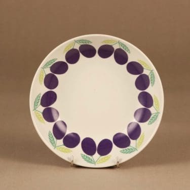 Arabia Pomona Luumu soup plate designer Raija Uosikkinen
