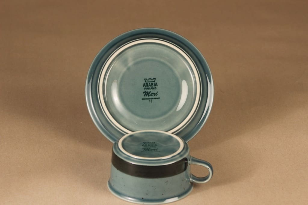 Arabia Meri tea cups and plates (2) designer Ulla Procope 3