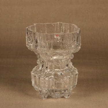Iittala 3431 Gerania vase, signed designer Tapio Wirkkala