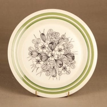 Arabia Krokus dinner plate 24.5 cm designer Esteri Tomula