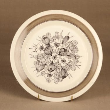 Arabia Krokus dinner plate 24.5 cm designer Esteri Tomula