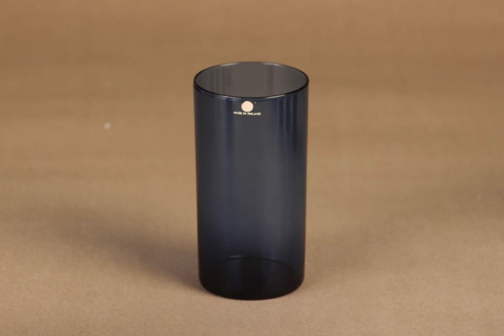 Iittala I-lasi kaadin ja 6 lasia, vaaleansininen, 1+6 kpl, suunnittelija Timo Sarpaneva, kuva 2