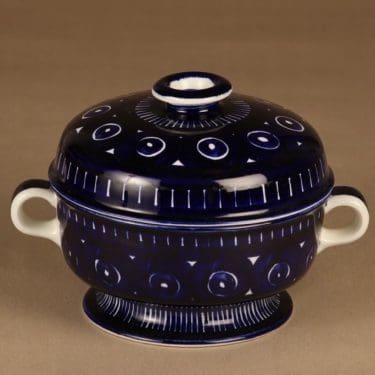 Arabia Valencia bowl hand-painted 1.08 l designer Ulla Procope