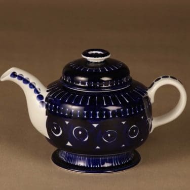 Arabia Valencia tea pot 1 l, hand-painted designer Ulla Procope