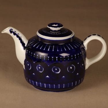 Arabia Valencia tea pot 1 l, hand-painted designer Ulla Procope