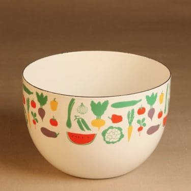 Finel Enamel Vegetaria bowl 3 l designer Heikki Orvola