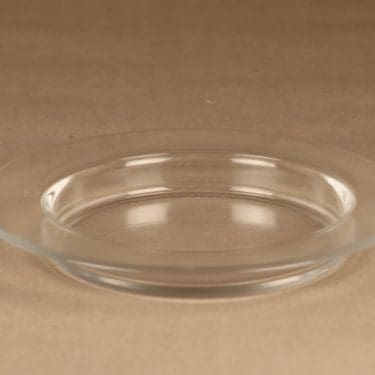 Iittala Marcel lautanen, kirkas, suunnittelija Timo Sarpaneva,
