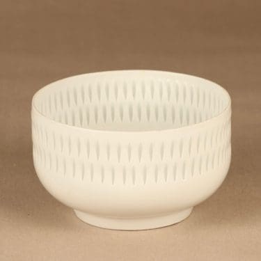Arabia rice porcelain bowl, white designer Richard Lindh