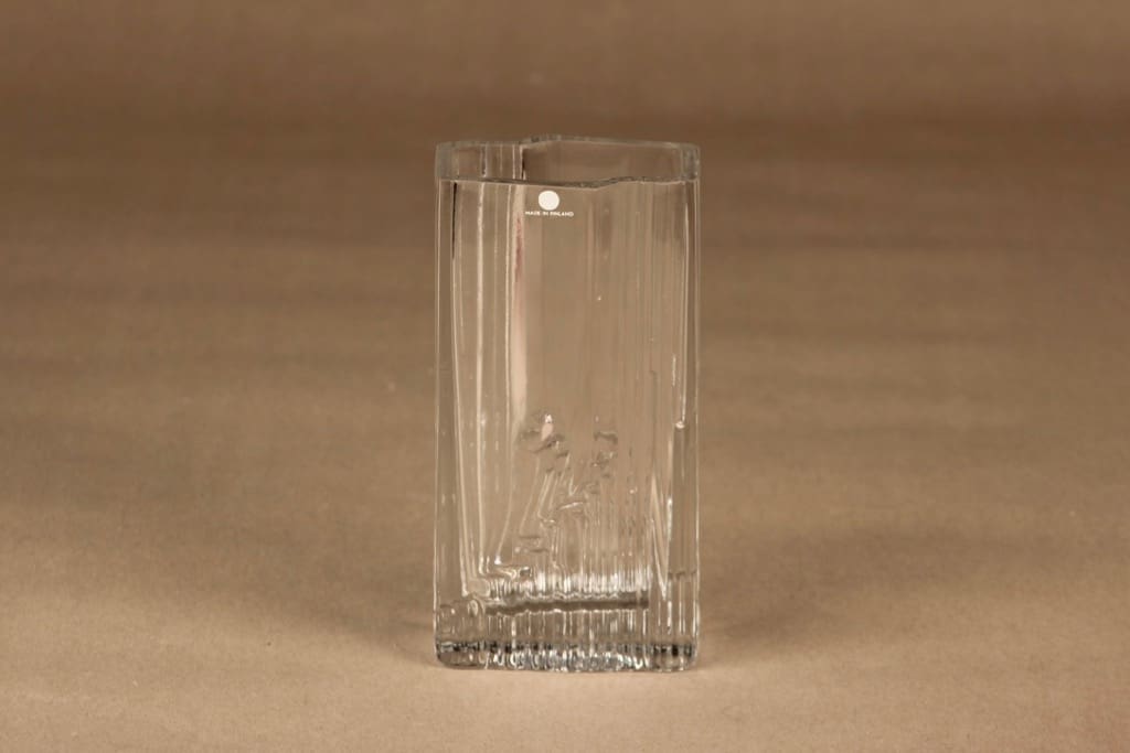 Iittala Sointu maljakko, signeerattu, suunnittelija Tapio Wirkkala, signeerattu