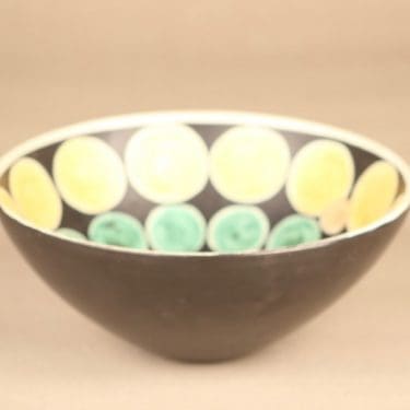 Kupittaan savi bowl, hand-painted