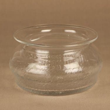 Iittala malja, signeerattu, suunnittelija Timo Sarpaneva, signeerattu