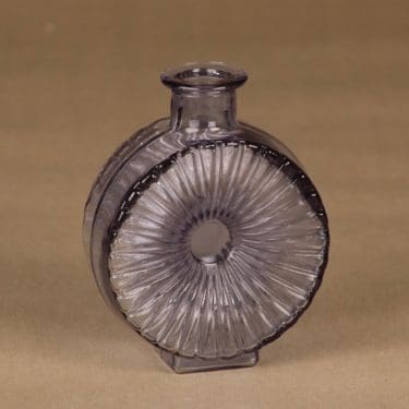 Riihimäen Lasi Aurinkopullo decorative bottle neodyme 1/4 designer Helena Tynell