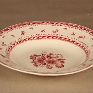 Arabia Suomen Kukka soup plate designer Unknown