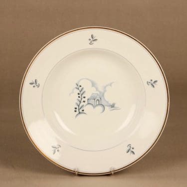 Arabia Mökki soup plate designer Rainer Baer