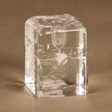 Iittala Arkipelago kynttilänjalka, kirkas, suunnittelija Timo Sarpaneva,