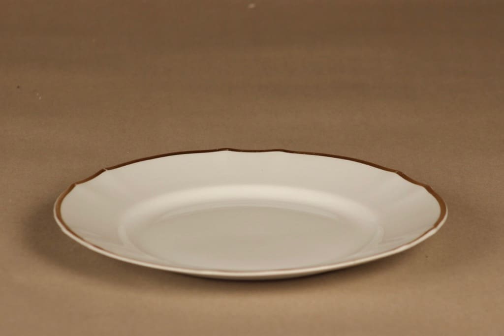 Arabia FQ lautanen, 23.5 cm, 6 kpl, suunnittelija , 23.5 cm, raitakoriste kuva 2