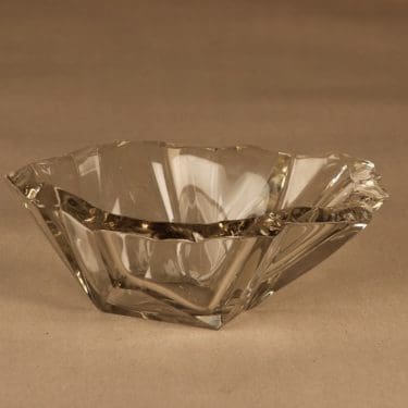 Iittala Jäänsärö art glass, signed designer Tapio Wirkkala