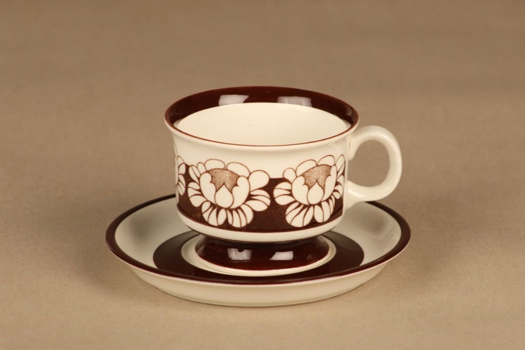 Arabia Katrilli coffee cup and plates designer Esteri Tomula 2