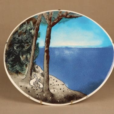 Arabia HLS wall plate Little Folk Song designer Heljä liukko-Sundström