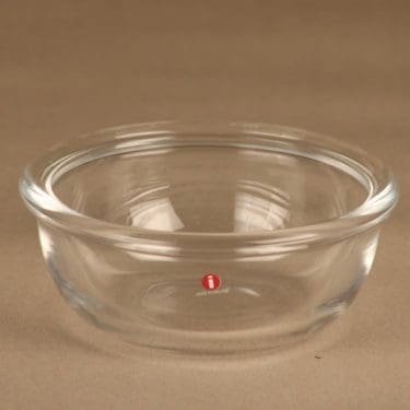 Iittala Luna kulho, kirkas, suunnittelija Kaj Franck,
