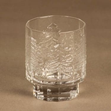 Iittala Kuusi lasi, kirkas, suunnittelija Jorma Vennola,