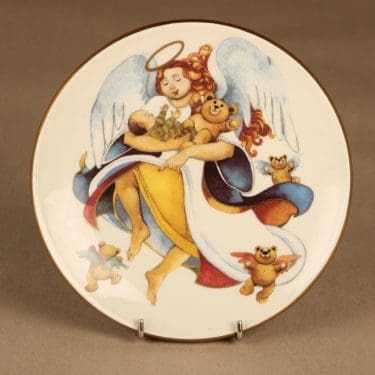 Arabia wall plate Guardian Angel designer Riikka Juvonen