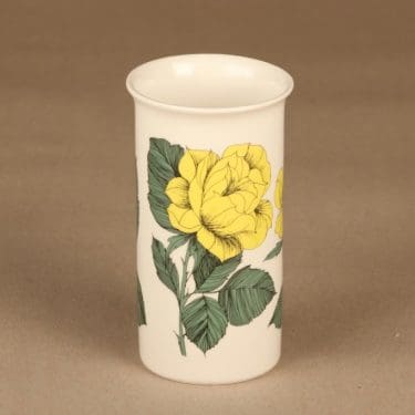 Arabia Botanica vase Rosa Ever Gold designer Esteri Tomula