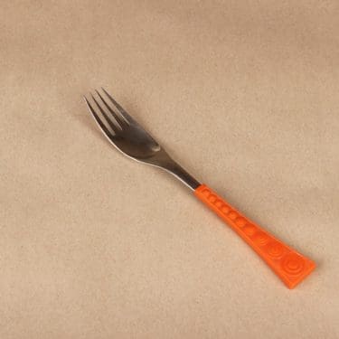 Hackman Colorina knife, orange designer Nanny Still