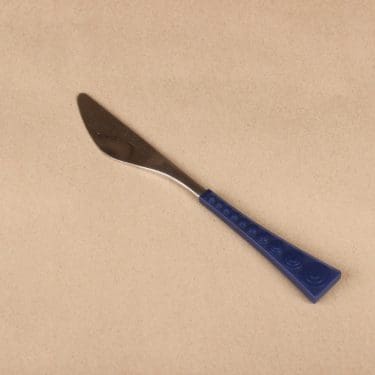 Hackman Colorina spoon, blue designer Nanny Still