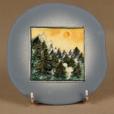 Arabia HLS wall plate Forest designer Heljä Liukko-Sundström