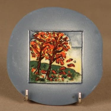 Arabia HLS wall plate Colours of Autumn designer Heljä Liukko-Sundström