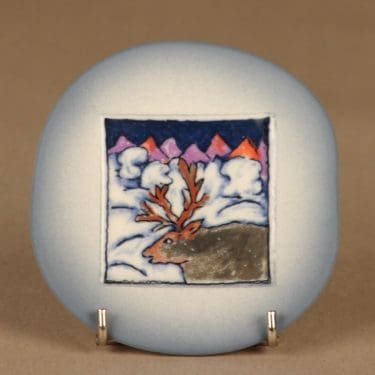 Arabia HLS wall plate In Lapland designer Heljä Liukko-Sundström